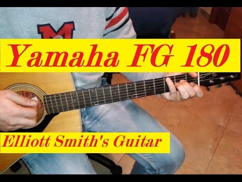 Elliott Smith S Guitar Yamaha Fg 180 Red Label Youtube