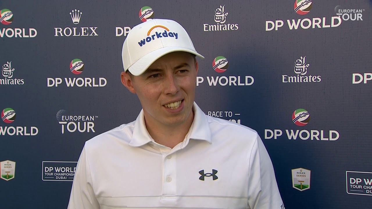 Matthew Fitzpatrick: Day 1 Quotes DP World Tour Championship 2020