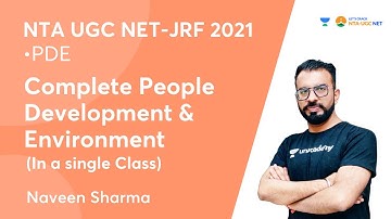 Complete People Development & Environment in a Single Class | NTA UGC NET-JRF 2021 | Naveen Sharma