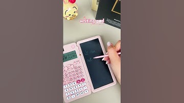 Calculator with n-in-one function 💡🧠 #pink #fypシ゚viral #newyescalculator