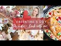 VALENTINE’S DAY DECORATE + COOK WITH ME // PERFECT V-DAY RECIPE! // WHOLE HOUSE DECOR  // MINI HAUL