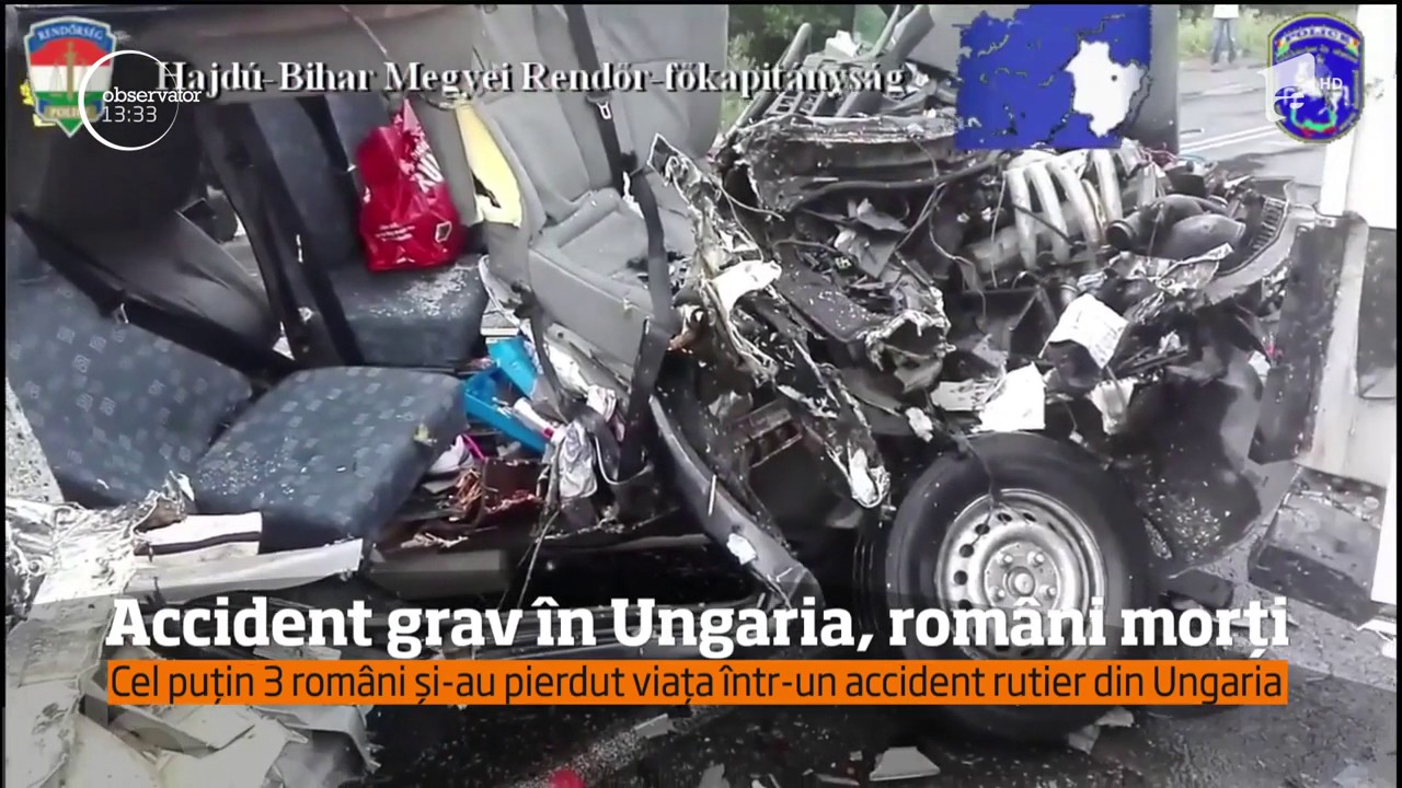 Accident Grav In Ungaria Romani MorÈ›i Youtube