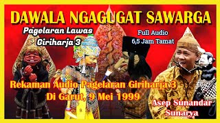 Wayang Golek GH3 H. Asep Sunandar Sunarya (Audio Panggung, 1999) - Dawala Ngagugat Sawarga