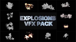 Full Free VFX Explosions - Colorable Blast Elements (Pr, Dr, FCPX) Update