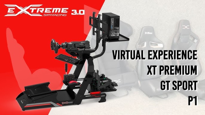 Extreme SimRacing Cockpit Virtual Experience 3.0 Fully Accessorized