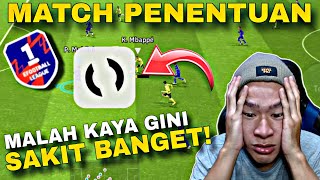 MATCH PENENTUAN PALING SAKIT! DIVISI 1 SERASA MITOS! eFootball 2024 Mobile