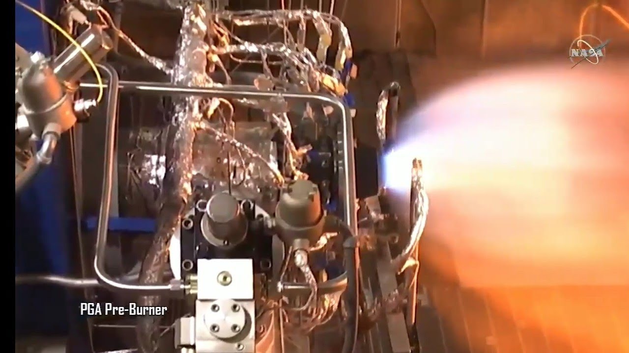 Rocket engine test