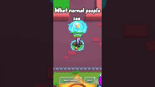 What normal people see vs what randoms see #brawlstars