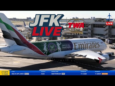🔴LIVE New York (JFK) Airport Action! (October 16th, 2025)
