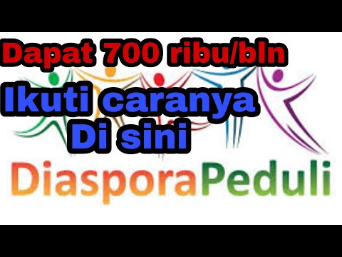 CARA DAFTAR DIASPORA PEDULI |UPDATE - TERBARU donasi PHK terdampak covid 19|700 ribu/bulan