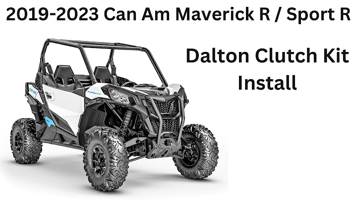 Can am maverick clutch kit review