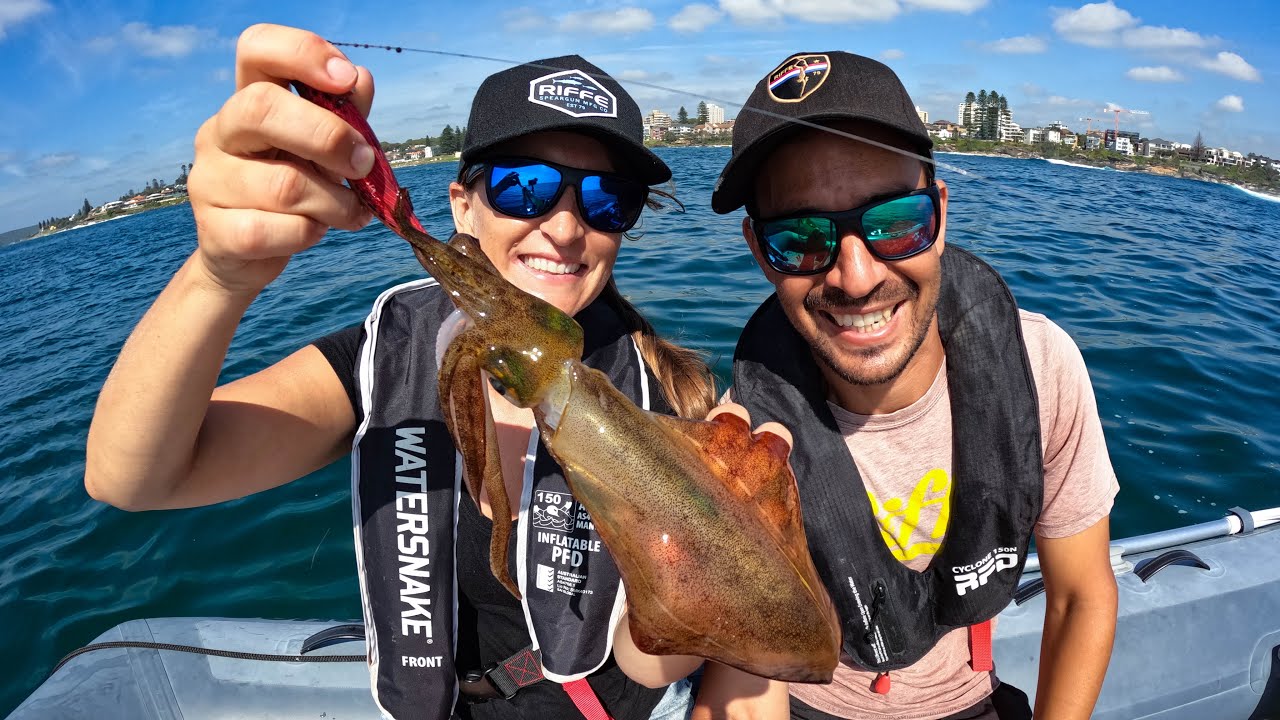 How to Catch & Cook SQUID in SYDNEY! (Sailing Popao) Ep.97