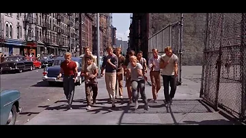 West Side Story - Jet Song (1961) HD