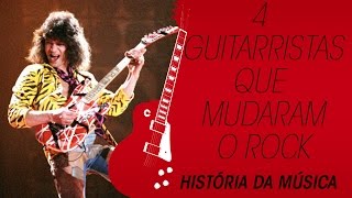 Entenda como 4 guitarristas mudaram a história do Rock chords