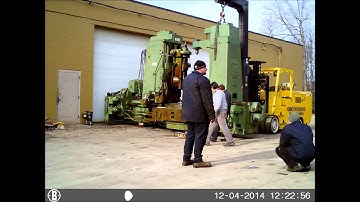 federal gear machine move time lapse video