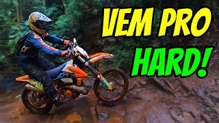 TRILHA HARD COM MINHA NOVA MOTO! KTM 300 EXC - CAMPO MOURÃO PR.