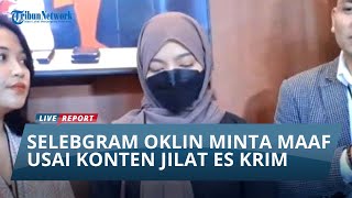 Selebgram Oklin Fia Akhirnya Minta Maaf Usai Bikin Konten Jilat Es Krim A Tak Senonoh