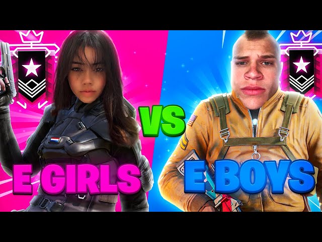 Can 5 Champion E GIRLS beat 5 Champion E BOYS? (Rainbow Six Siege) class=