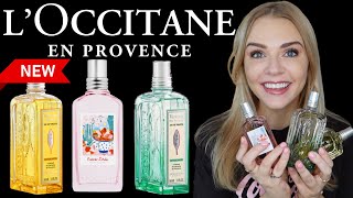 NEW L'OCCITANE VERBENA CARROT FLOWER, VERBENA CITRUS, CHERRY BLOSSOM & LYCHEE PERFUMES | Soki London