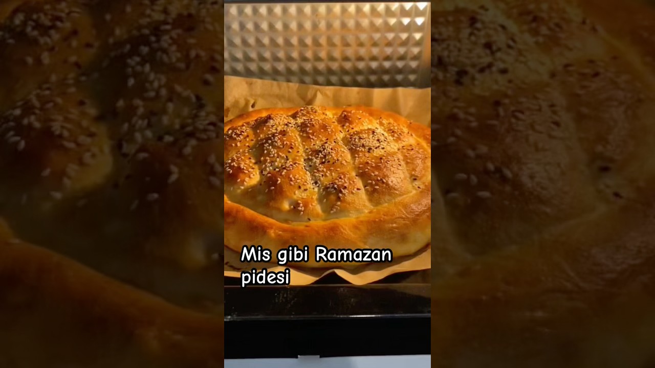 Çok kolay. Ramazan pidesi nasıl yapılır? #ramazanpidesi #asmr #bread