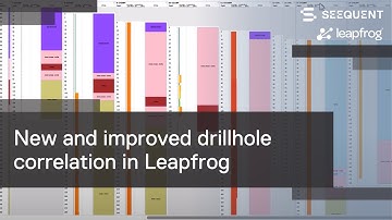 New and improved drillhole correlation in Leapfrog