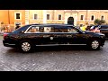 President Biden Uses A Massive 85-Car Motorcade To Wind Through The Streets Of Rome