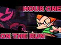 PICO ON THE RUN: HOUR ONE | FNF Corrupted Crimson Friday