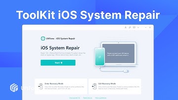 UltFone Tutorial: How to Use UltFone ToolKit iOS System Repair