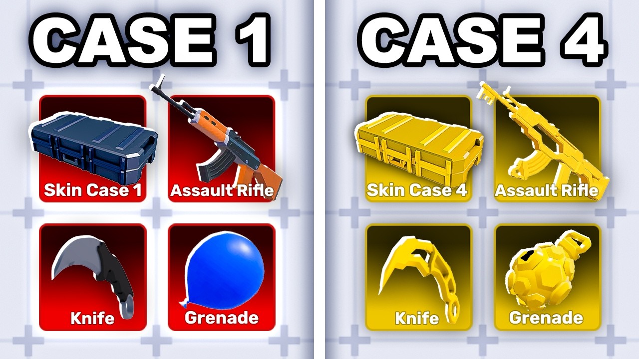 SKIN CASES Pick My LOADOUT in Rivals!!