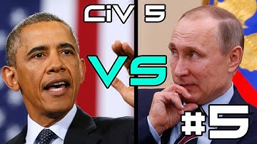 Civ 5 Multiplayer Russia vs America - Rust and War! #5