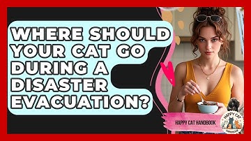 Where Should Your Cat Go During A Disaster Evacuation? - Happy Cat Handbook