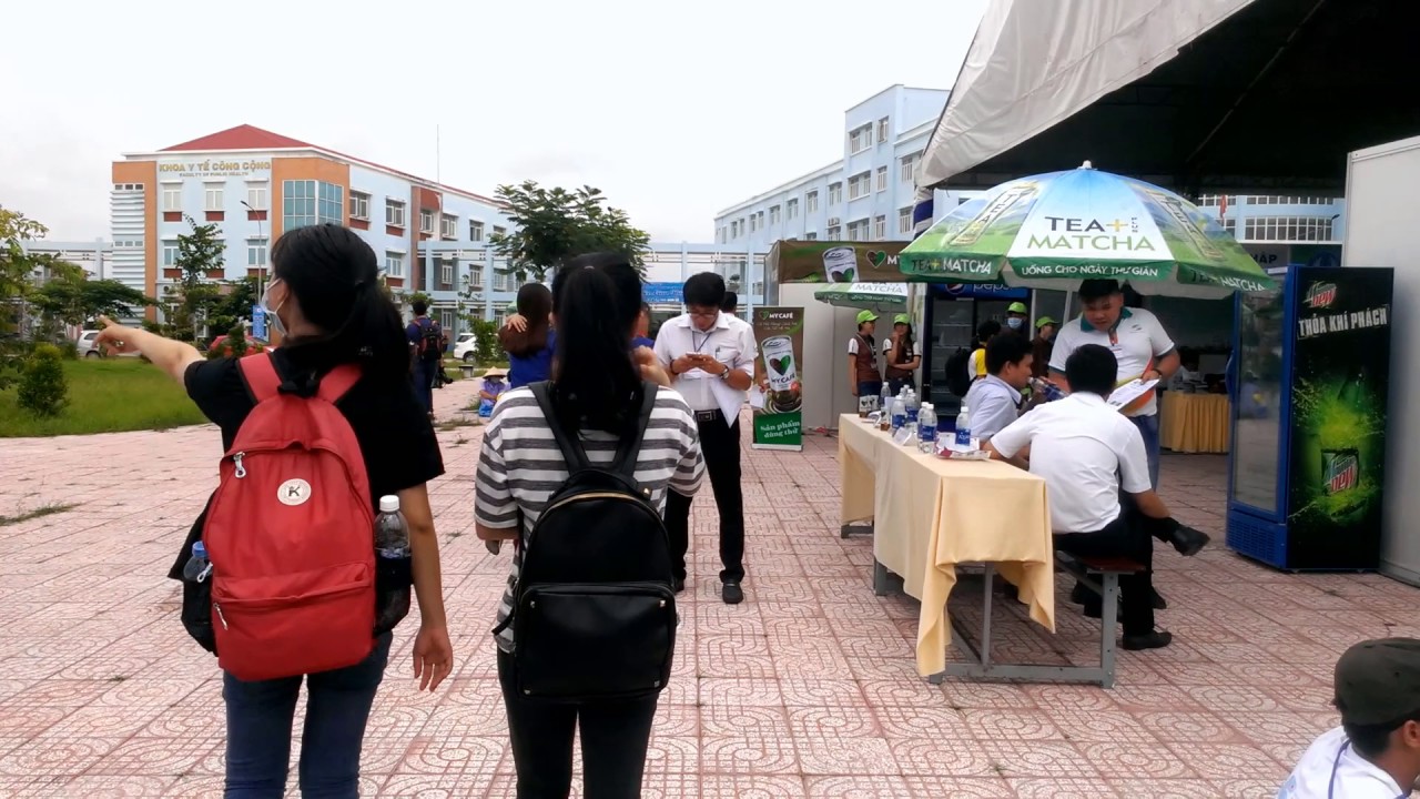 Ngày hội việc làm tại trường ĐH Y Dược Cần Thơ năm 2017 - youtube
