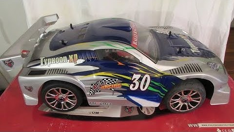 Redcat Typhoon xp nitro SH18 brand new first break-in