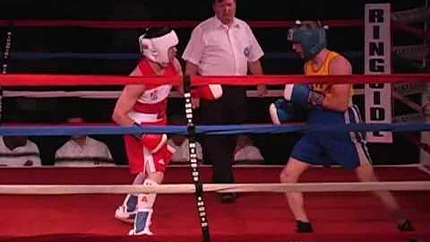 Ernesto Garza of Shiloh Boxing Club vs. Anthony Ga...