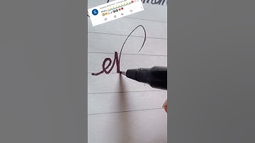 How to improve your cursive writing name Nisha #cursive#writing#nisha#khushicursivewriting#short