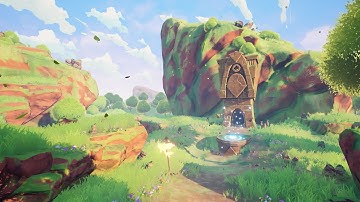 Stylized Environment Practice - Unreal Engine 4.26 - Day version