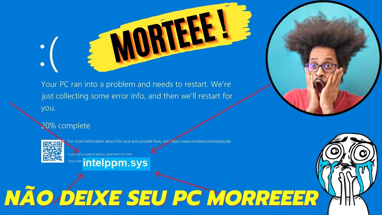 Intelppm TELA AZUL NO WINDOWS NÃO DEIXE SEU PC MORRER | TELA AZUL DA MORTE ...