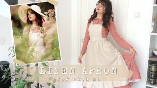 Linen Apron | Beginner Friendly Sew With Me