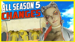 All Apex Legends Season 5 Changes + Patch Notes + First Quest Prologue