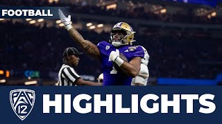 No. 2 Washington vs. No. 3 Texas First Half Highlights | 2024 Sugar Bowl | College Football Playoff image