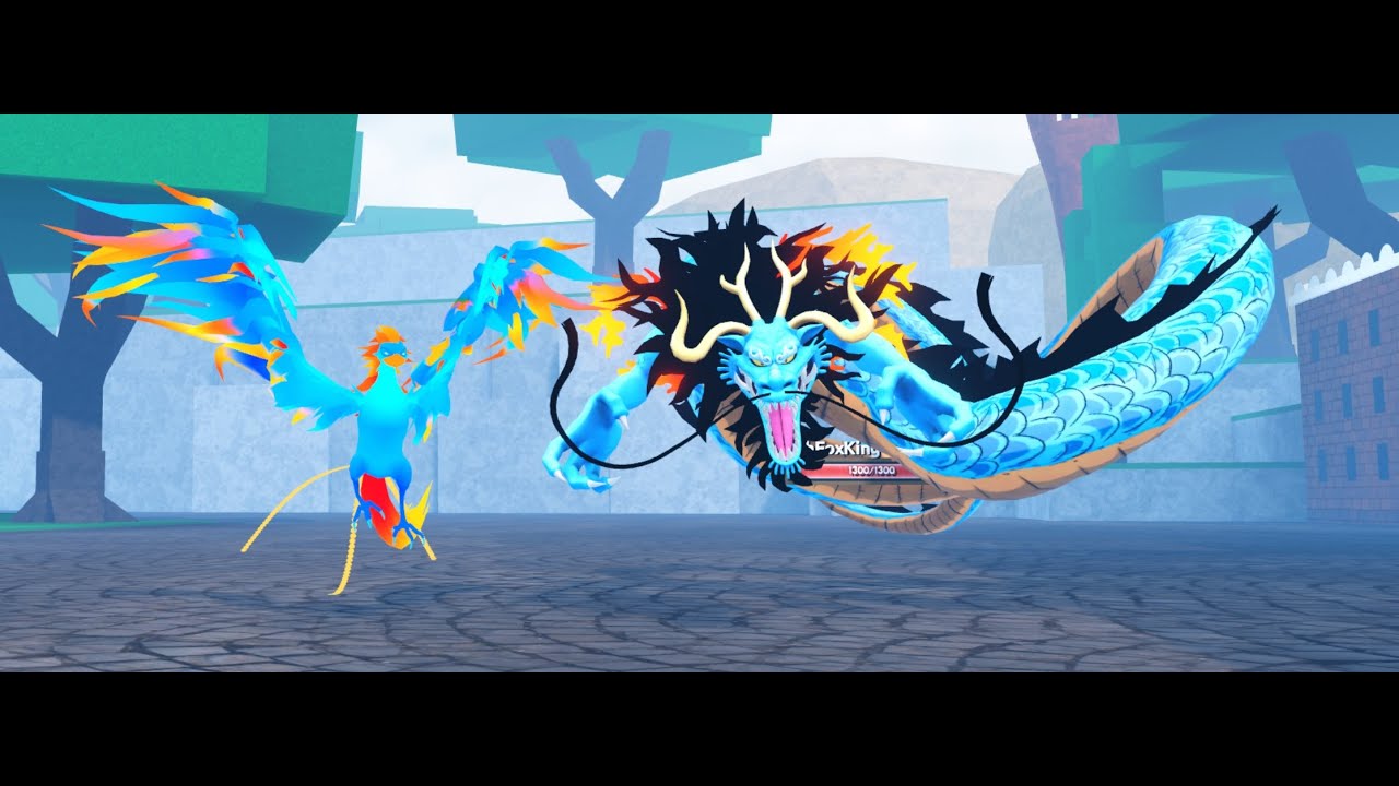 (Fruit Battlegrounds) Phoenix and Dragon Showcase YouTube