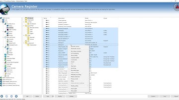 Digifort - Administration - Bulk Settings
