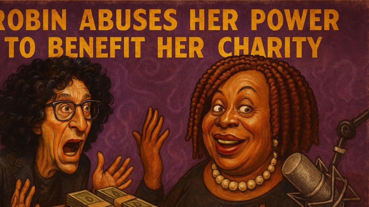 Robin Accused of Abusing Her Power to Prop Up Her So-Called Charity l 𝗧𝗵𝗲 𝗛𝗼𝘄𝗮𝗿𝗱 𝗦𝘁𝗲𝗿𝗻 𝗦𝗵𝗼𝘄
