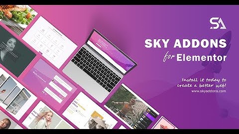 How to Use Hover Video Player Widget for Elementor Sky Addons | Techfyd