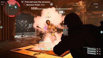 THE DIVISION 2 | 1 Billion SOLO One Shot Boss Wright Paradise Lost Incursion PS5