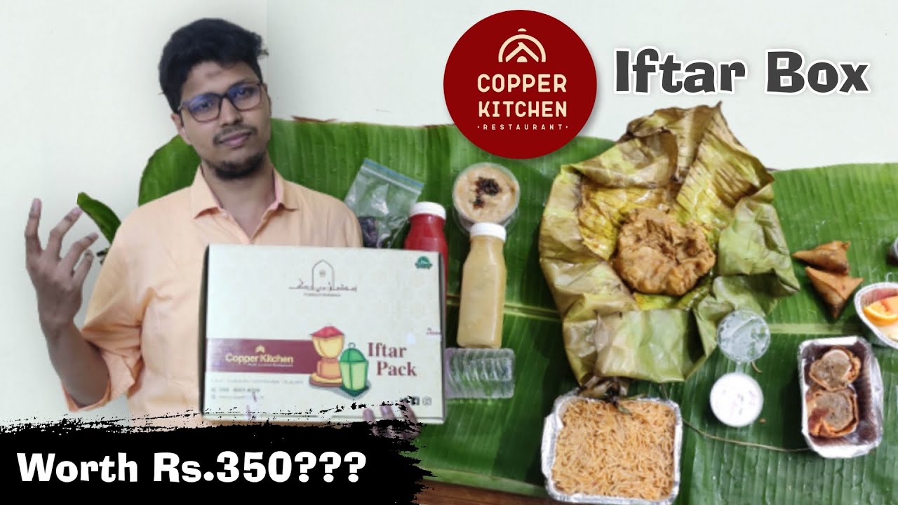 Iftaar box from Copper Kitchen Ramadan Series Moosa's Tales YouTube