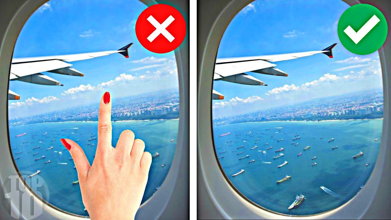 10 things you should never do on an airplane youtube parts of an airplane