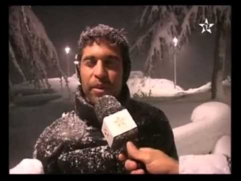 يا سلام على تساقطات و قتلني ثلج