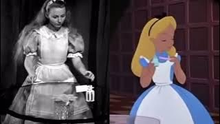 Alice In Wonderland 1933 vs 1951 comparison (Down the Rabbit Hole)