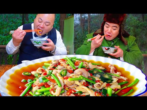 Old Four Teaches You To Make Spicy Crisp And Tender Raw Crispy Belly The More You Eat The More E